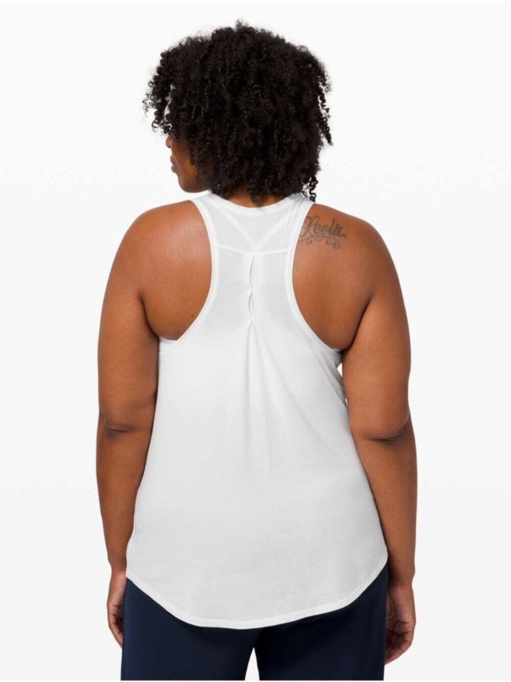 Lululemon Love Tank *Pleated White